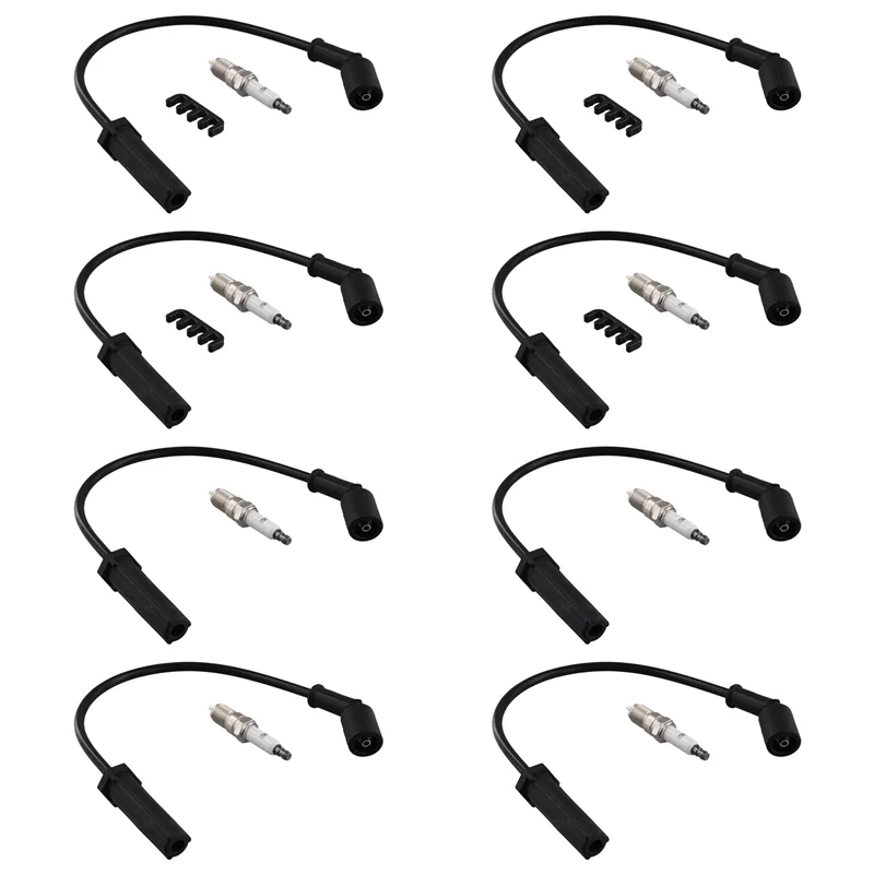 

A33K-8X 19297035 Провода зажигания и 8X 41962 Комплект свечей зажигания для Chevy GMC 4,8 л 5,3 л 6,0 л Savana 2500 3500