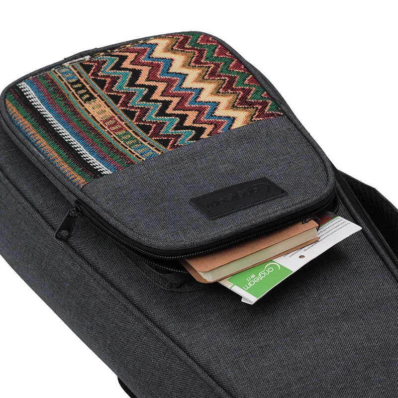 10mm Thicken Bohemian Ukulele Bag Case Handbag Mini Guitar Accessories Parts Gig 21 23 24 26 inch