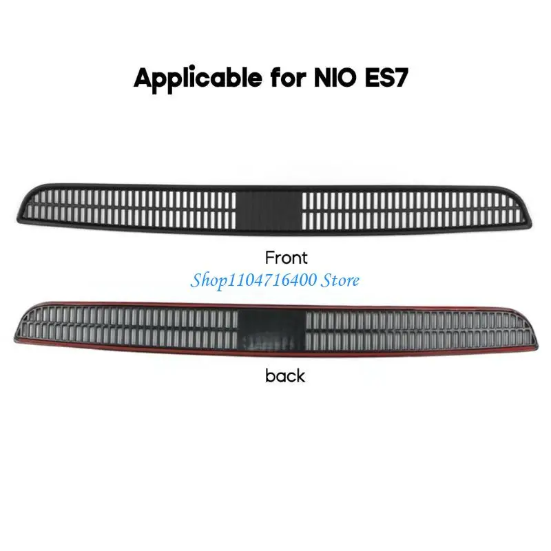 

y1gd Dashboard Center Air Ventilation Outlet Grille Dust Cover Grilles for ES7 Auto Interior Parts Modified Accessories Black