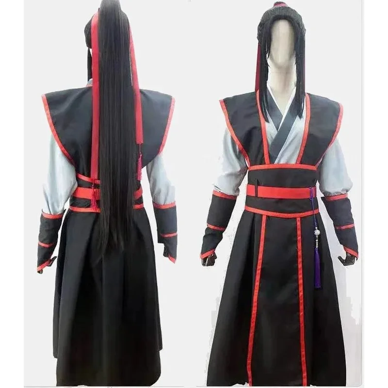 qq45 أنيمي الجامح مو داو زو شي جيانغ تشنغ وو شيان زي الشباب وي Wuxian Hanfu تأثيري حلي