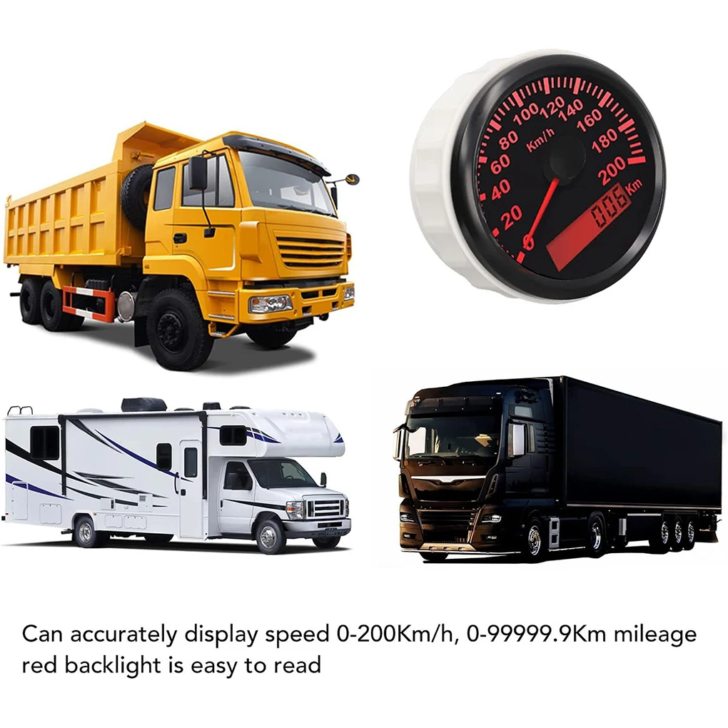 GP-S Speedometer Motorcycle Meter Speedometer Gp-s Tachometer Km/H Tachometer For Boat Motor