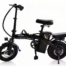 電動アシスト自転車 14インチ 400W 400W-48V-10ah / ブラック 特別割引