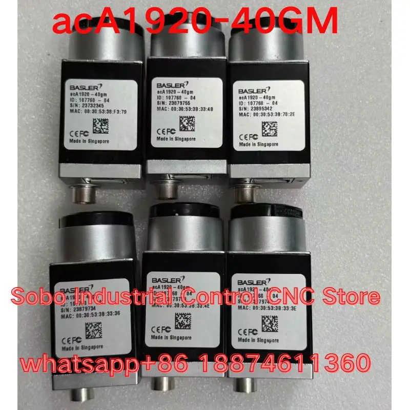 99%new  Industrial camera acA1920-40gm  Contact me and I can offer you a discount