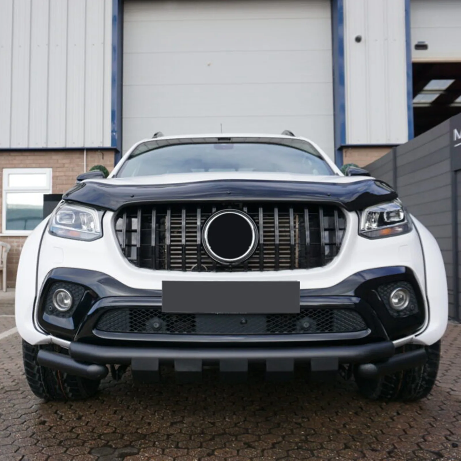 

Front Grid Grille Bumper Grill Tuning For Mercedes Benz X-Class W470 2017-2019