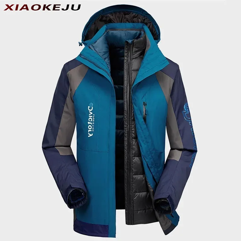 Man Jacket Windbreaker Men Autumn Tactical Jacket Man Bombers Heating Techwear Motorcycle Camping