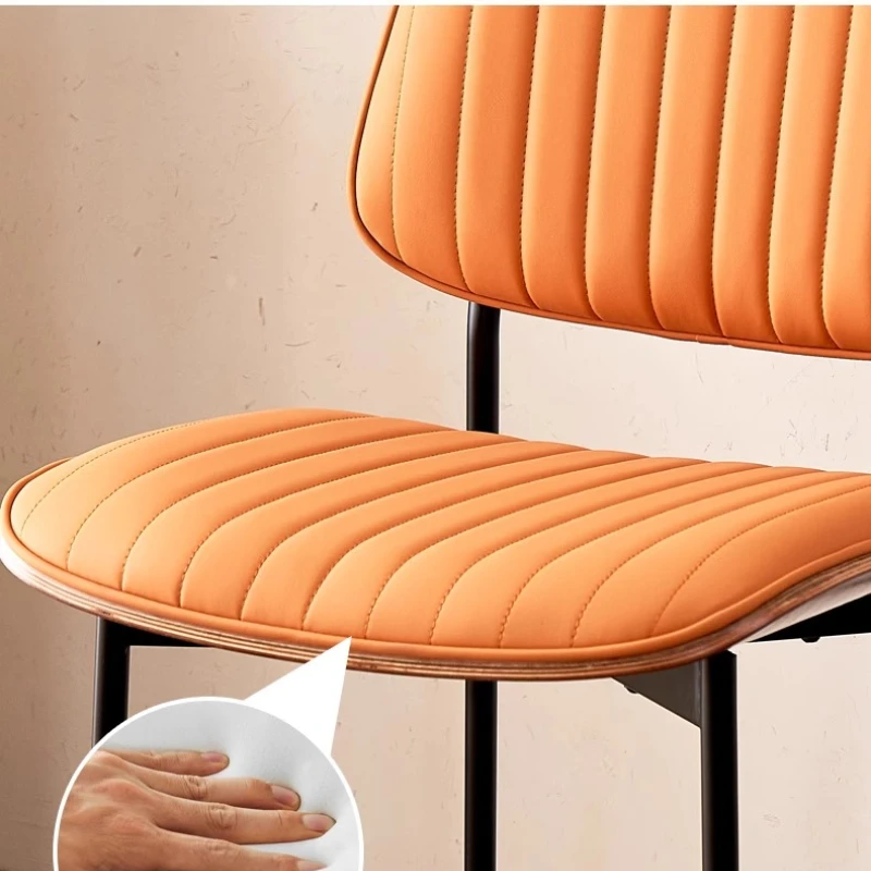 مقهى مضمد كراسي تناول الطعام غرفة المعيشة خشبية فاخرة الطعام الشمال كراسي الطعام لينة المطبخ فندق أثاث المنزل Stoelen