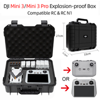 For DJI Mini 3 Pro Case RC&RC: N1 Remote Control Case For DJI Mini 3 Pro / Mini 3 Waterproof Case