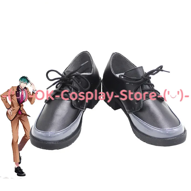 Anime Game Division PU Leather Shoes, Rap Battle, Nurude Sasara Cosplay, Halloween Carnival Boots, Roleplay Prop, btMade