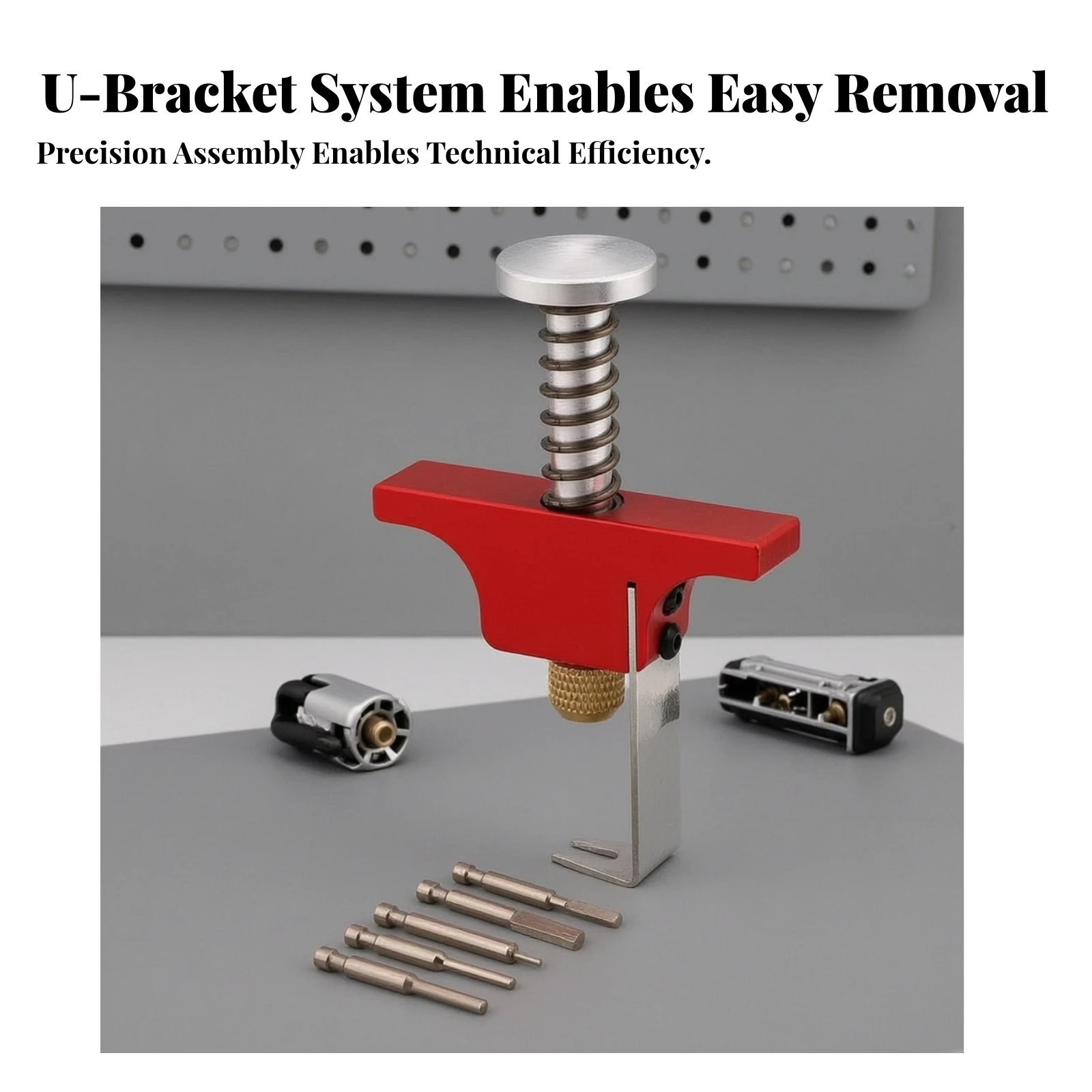Propeller Puller with Adapter Bits Easy Installation Propeller Removal Tool Props Remover Machined Metal Durable for Hobbyists