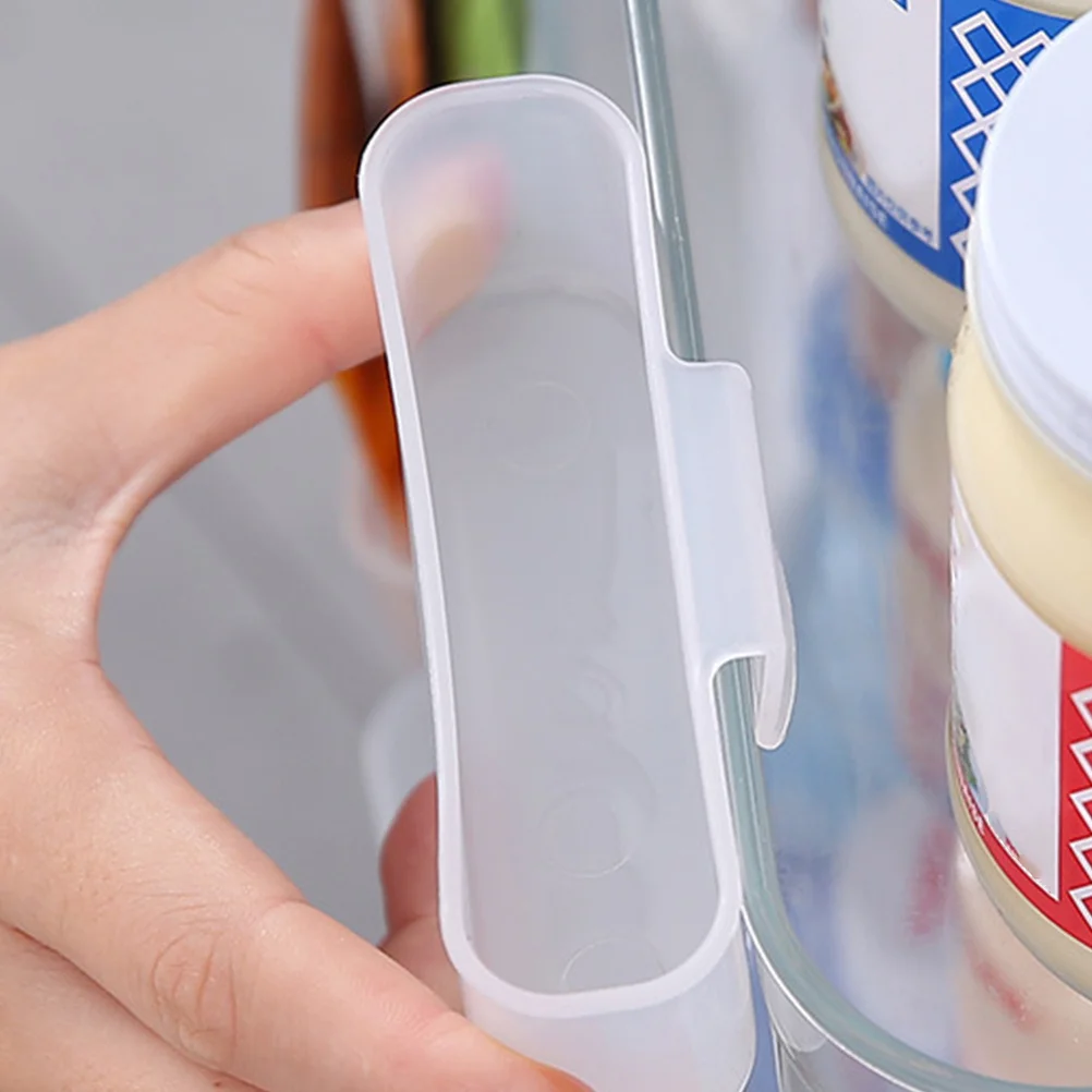 

8Pcs Refrigerator Hanging Rack for Sauce Bag Storage Kitchen Container Organizer Hanging Rack Sundries Container