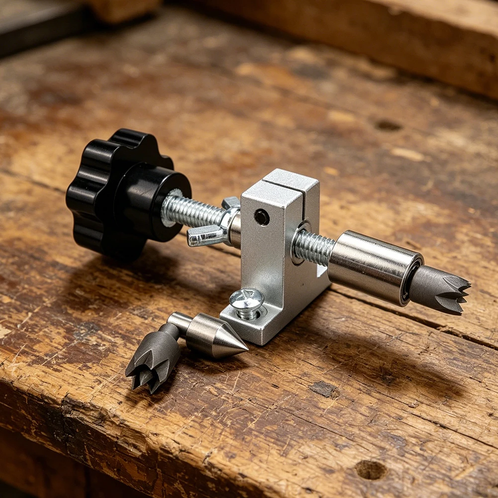 Bead Drilling Chuck Dual Bearing Lathe Chuck For High-speed Wood Turning Dual Bearing Design Balanced Smooth Operation