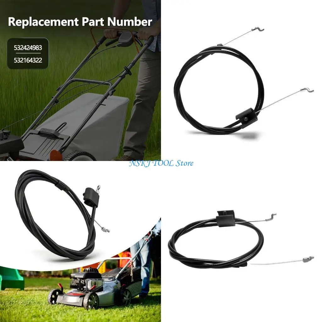 L8RC Standard Substitute Cable For Walk Behind Motorized Mowers