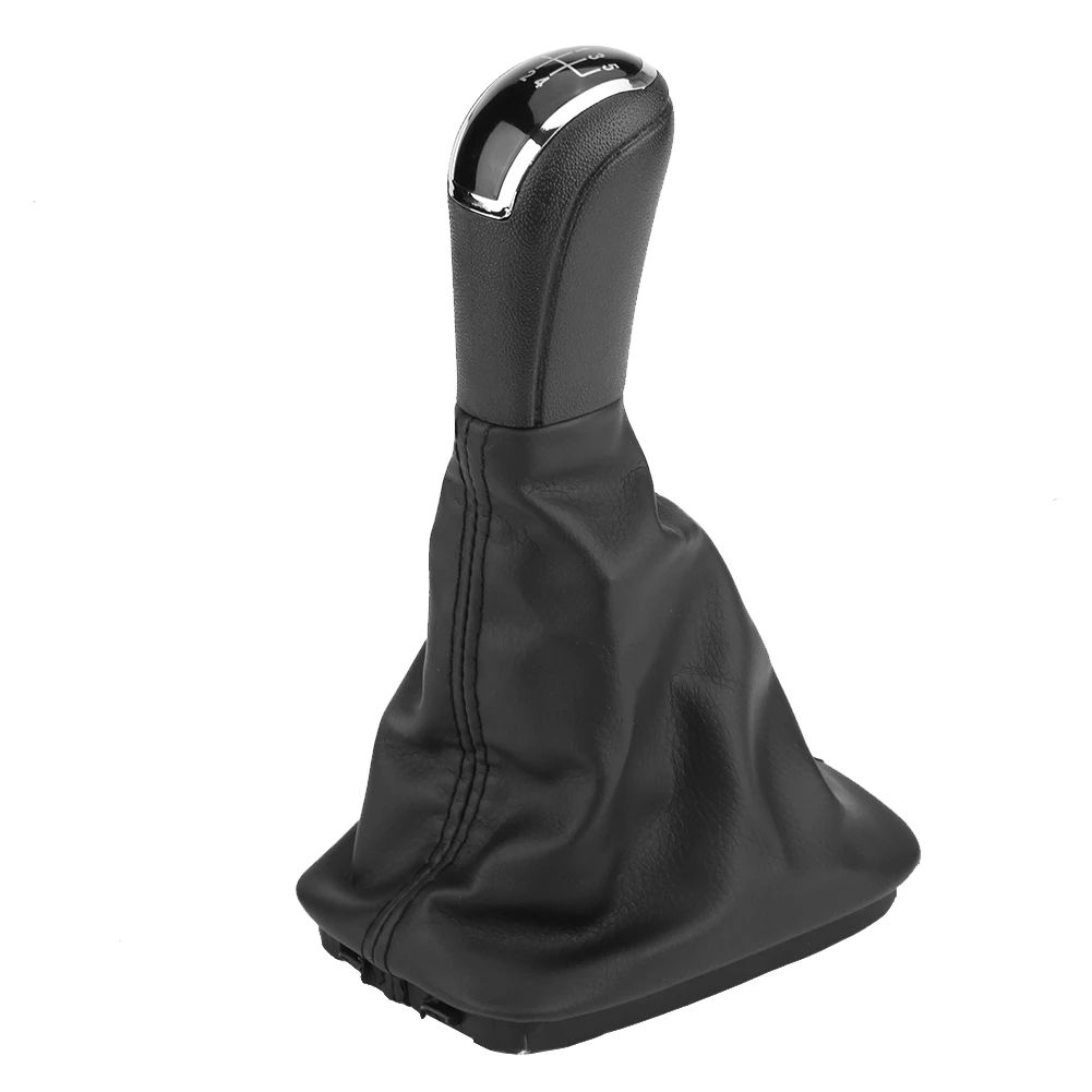 Versnellingspookknop voor Fabia MK1 5-versnellingspookknop hendel gaiter boot cover voor Fabia MK1 6Y0711113H