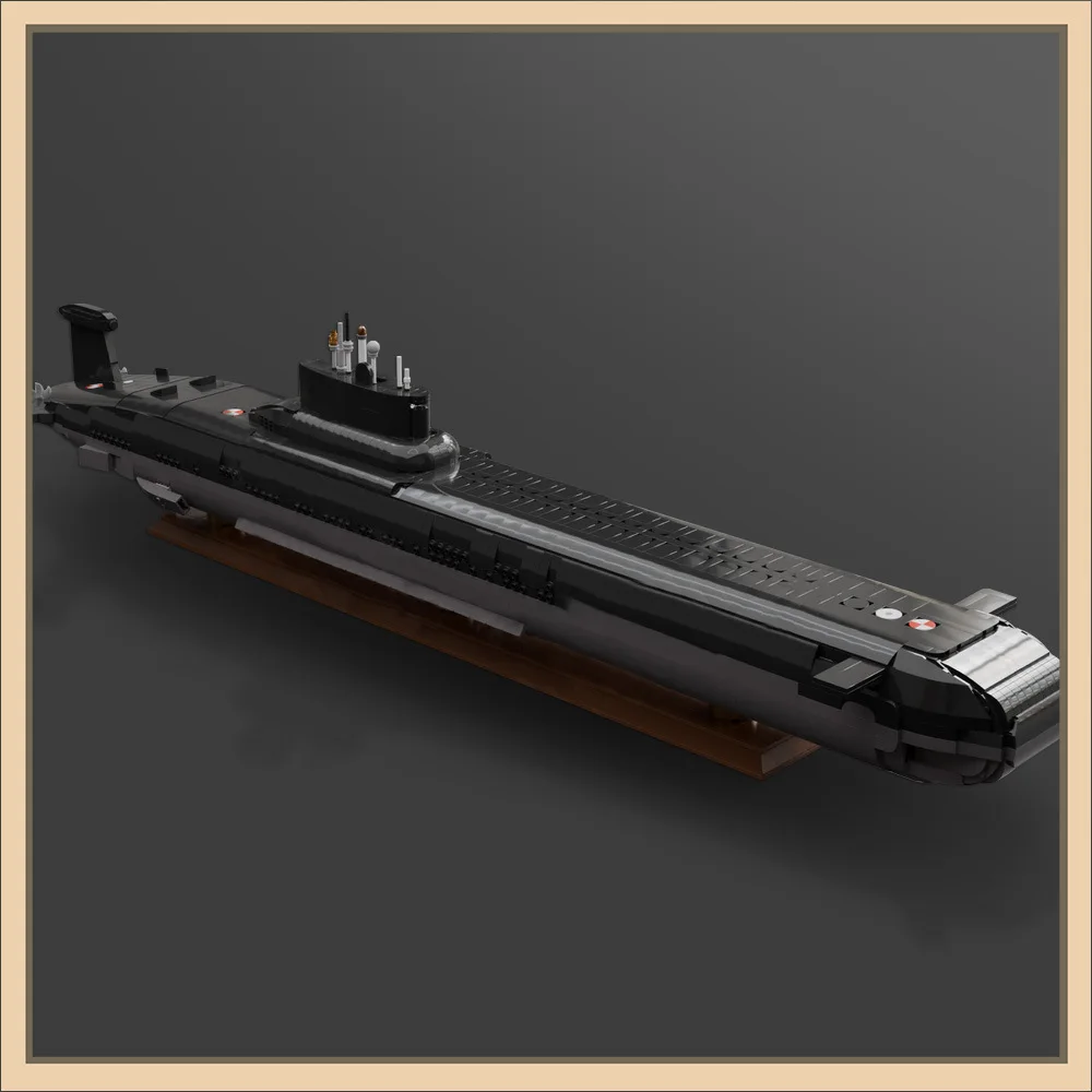 

MOC-193262 Building Blocks Red October Submarine War Model Series Gift Creative building blocks Set