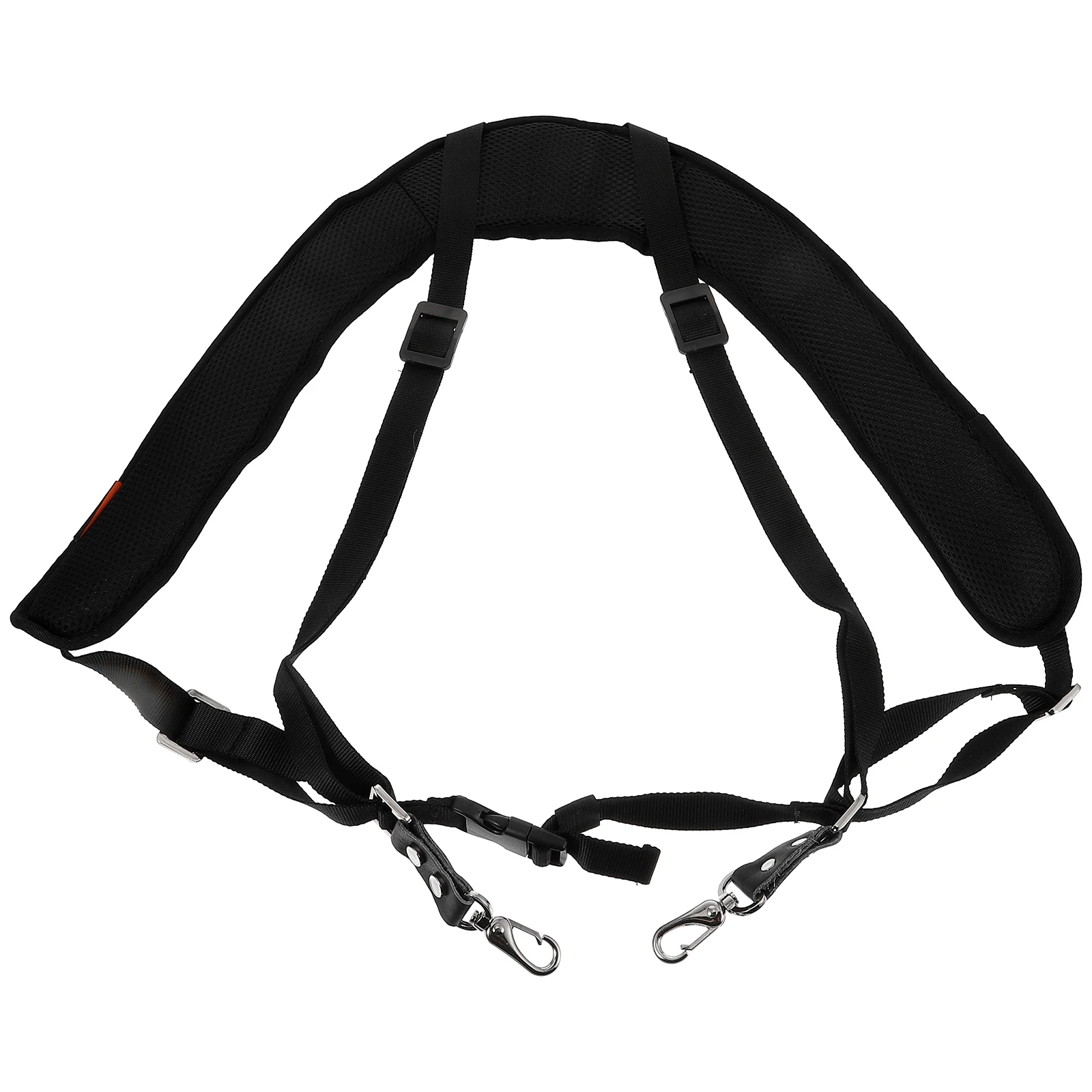 

Djembe Strap African Drum Shoulder Saxophone Instrument Carrier Musical Carrying Black