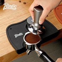 Bincoo Coffee Pressing Pad Non-Slip Silicone Bar Coffee Machine Powder Dispenser Italian Coffee Handle Pressing Hammer Pad