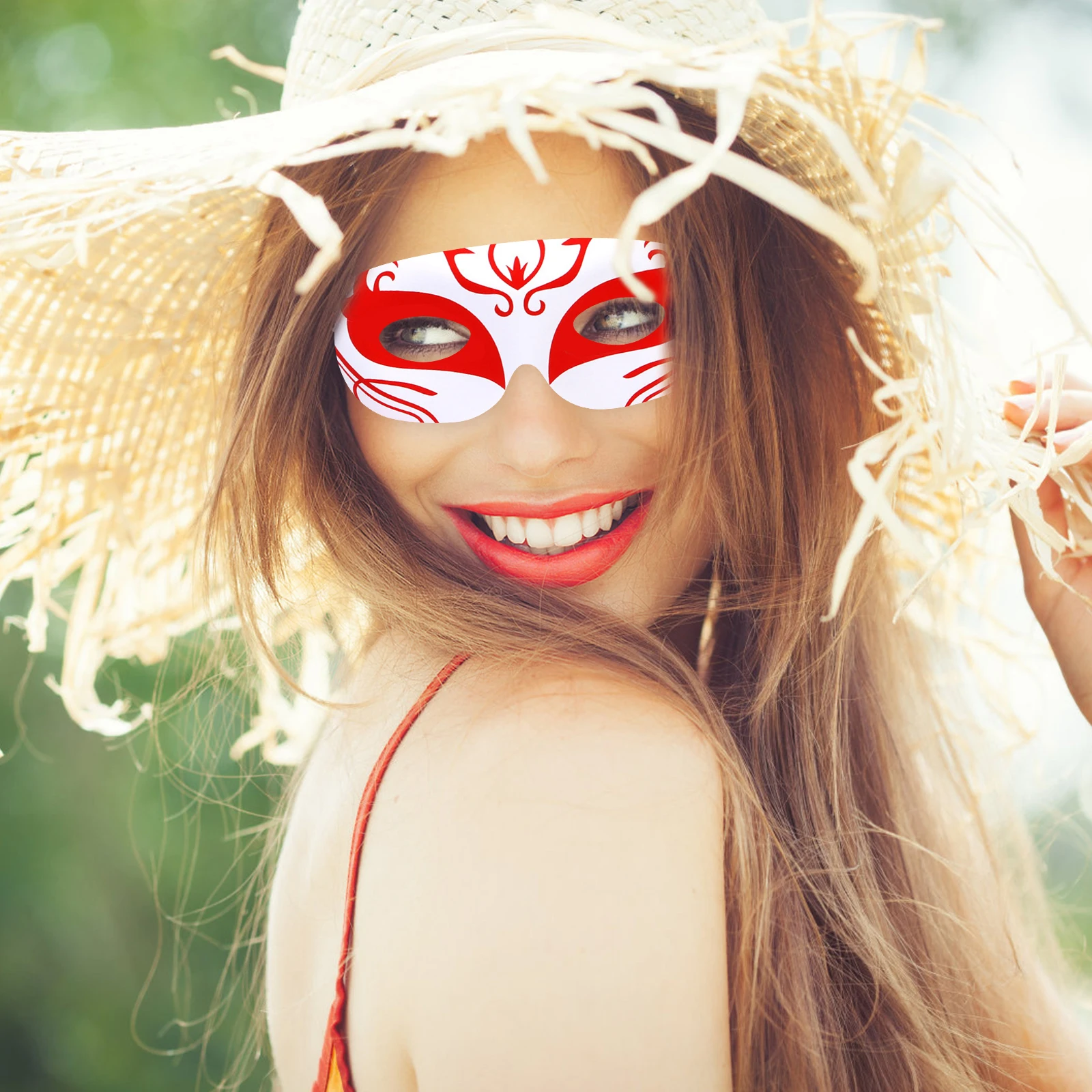 DIY blanco papieren maskers 40 stuks wit ongeverfd handgeschilderd ambacht voor Halloween kostuum cosplay Mardi Gras masker maken kunstproject