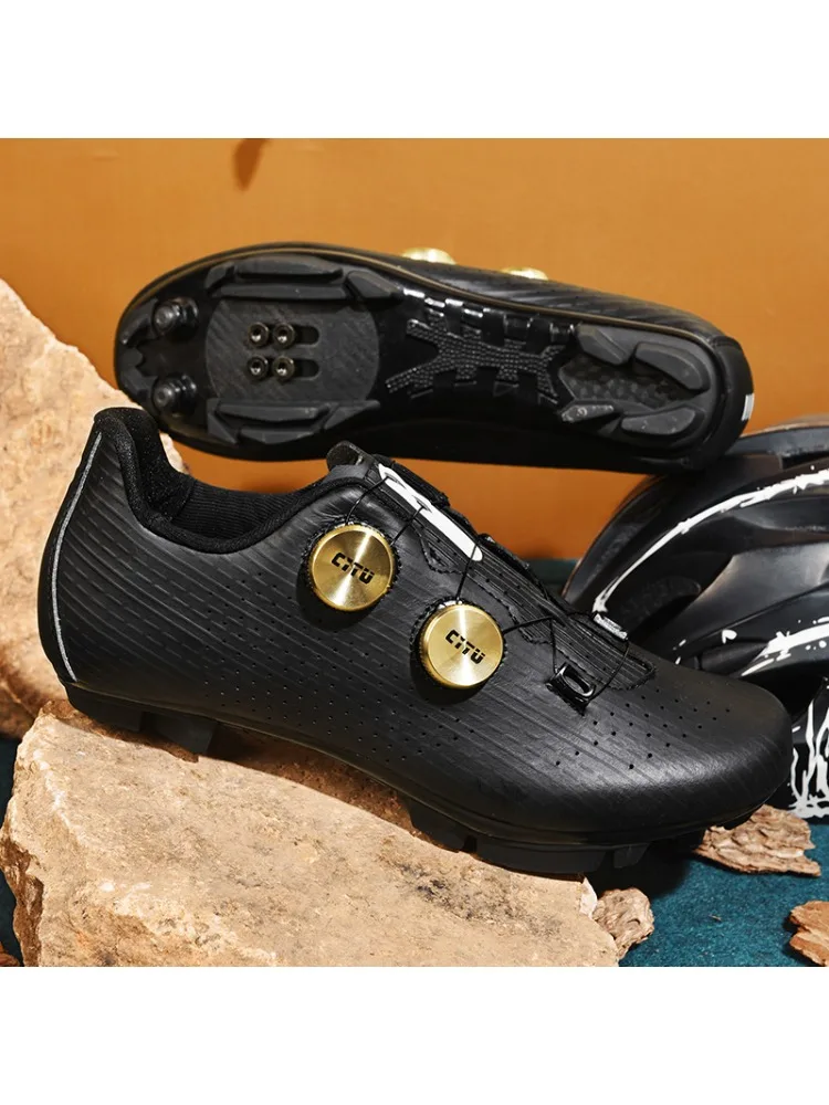 AliExpress qztzx New Men Cycling Bike Unisex MTB Sneakers Bicycle Speed Road Fashion Biking Sport Racing Cleats Professional Rubber Flat Dirt