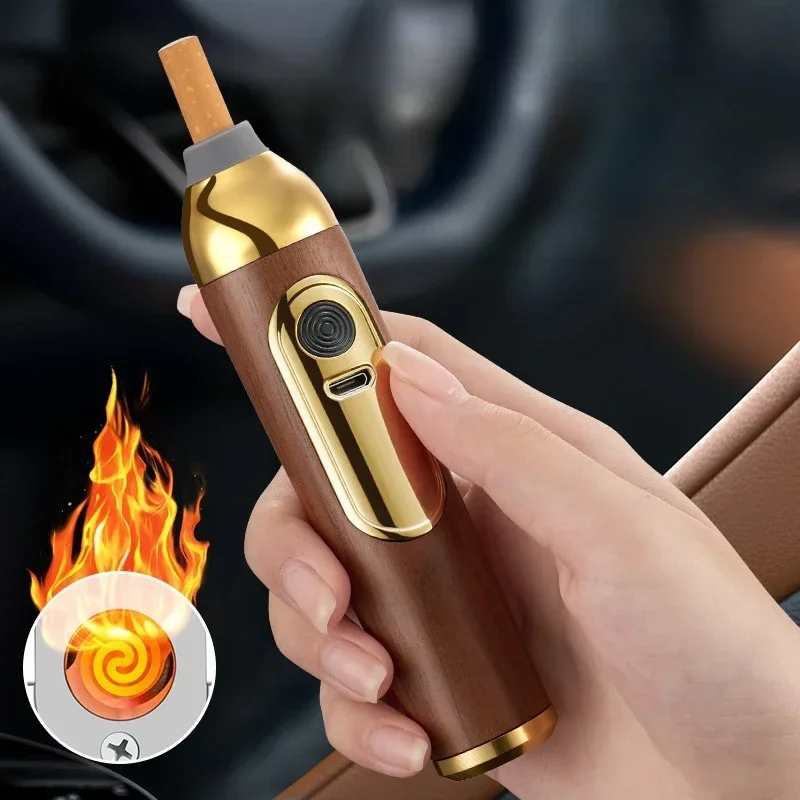 Lazy Cigarette Holder Lighter Cigarette Ash Smoking Artifact Non Bouncing Ash Circulation Cigarette Holder Car Ashtray Anti Ash