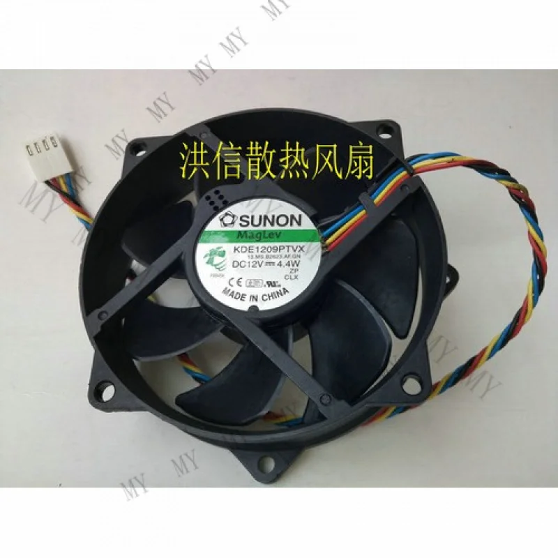 

TT FOR SUNON 9CM 90*90*25MM KDE1209PTVX 12V 4.4W 4Pin Cooling Fan