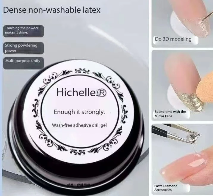 

Authentic Ximei Nail Glue 20ml, strong, washable, glue on rhinestones, durable and long-lasting