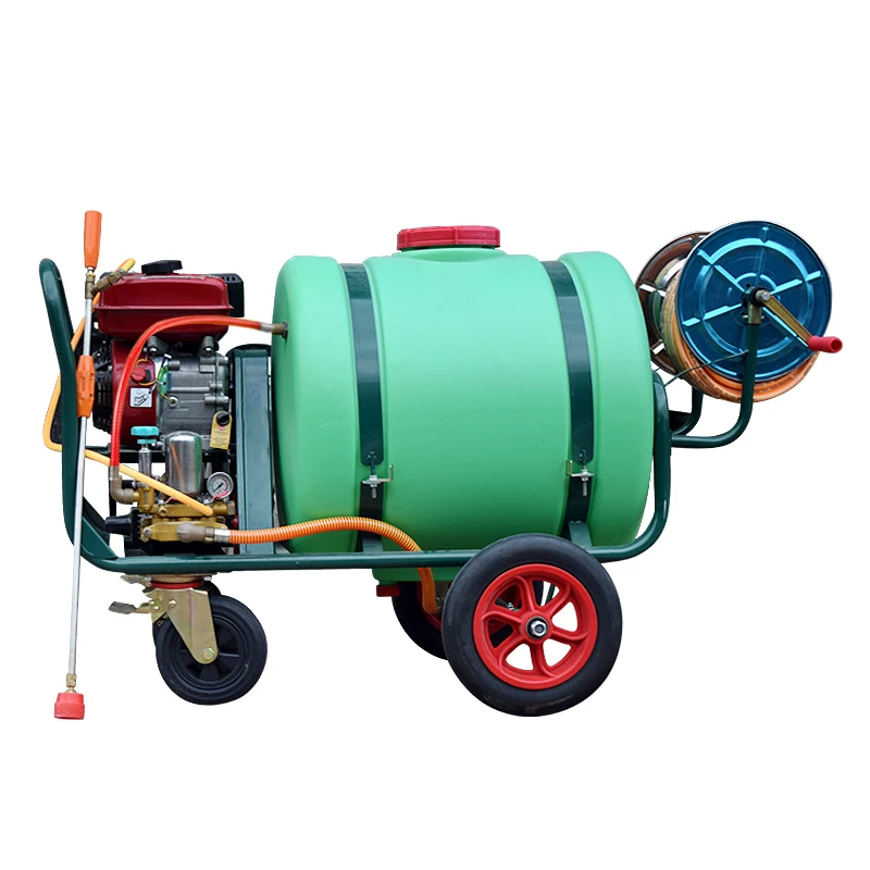 

Field Irrigation Fruit Tree Pest Control Belt 160L Large Oil High Range Hand Pushed High-pressure Pesticide Spray