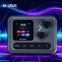 NUEVO Amplificador de Guitarra y Bajo de Bolsillo M-VAVE con Pantalla LCD a Color de 1.54'', 1450mAh, Control por Aplicación, Procesador de Efectos Multifunción de Escritorio