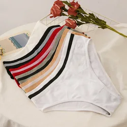 Sexy Breathable Briefs High-Rise Panties for Woman Seamless Sport Briefs Women's Underwear Female Panties Underpants Ladies