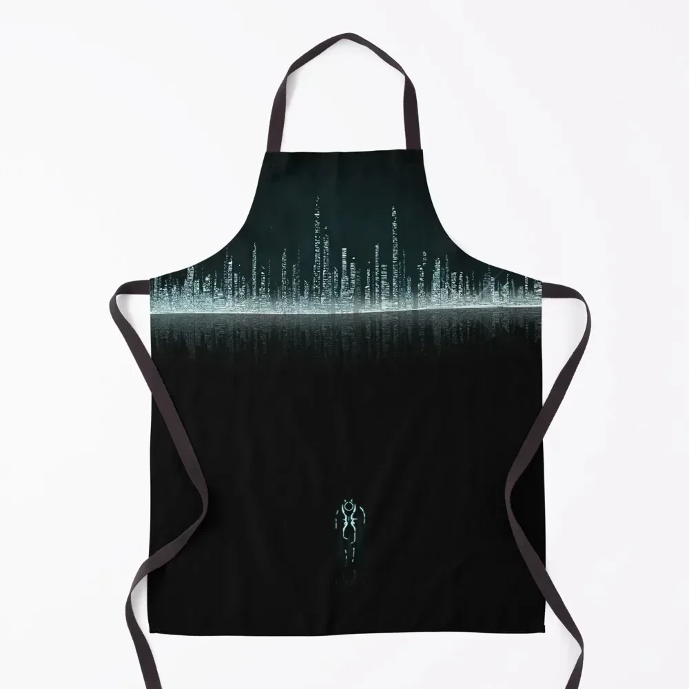 

Tron City Apron with personal logo Men's Kitchen Camping Kitchenware Apron