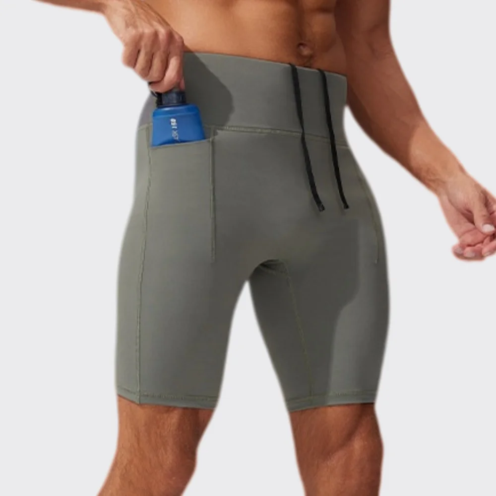 Men's Running Sport Shorts Men Summer Breathable Quick-drying Fitness Workout Short Pants Sportswear Casual Athletic Wear Shorts view 2