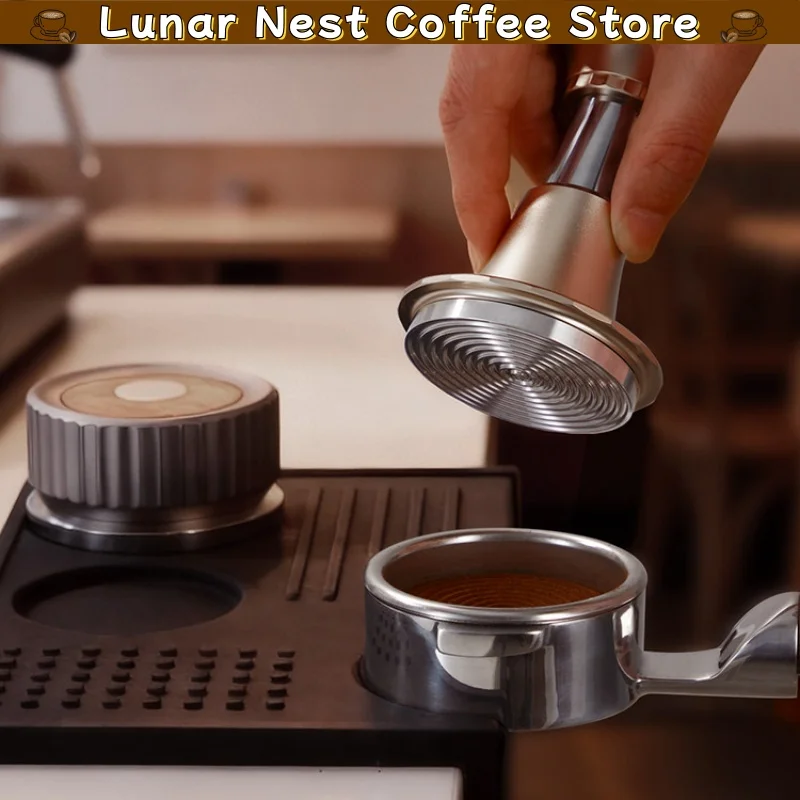Hero Sword Spirit Year Of The Horse 58mm Constant Pressure Espresso Tamper Limited Edition Coffee Distributor Barista Tool Gift