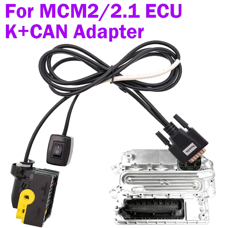 ThinkElk MCM2/2.1 K+CAN ECU Bench Cable NO.D48CBB03 For Mercedes-Benz Trucks & For Claas Tractors ECU & Diagnostic Tool Adapter