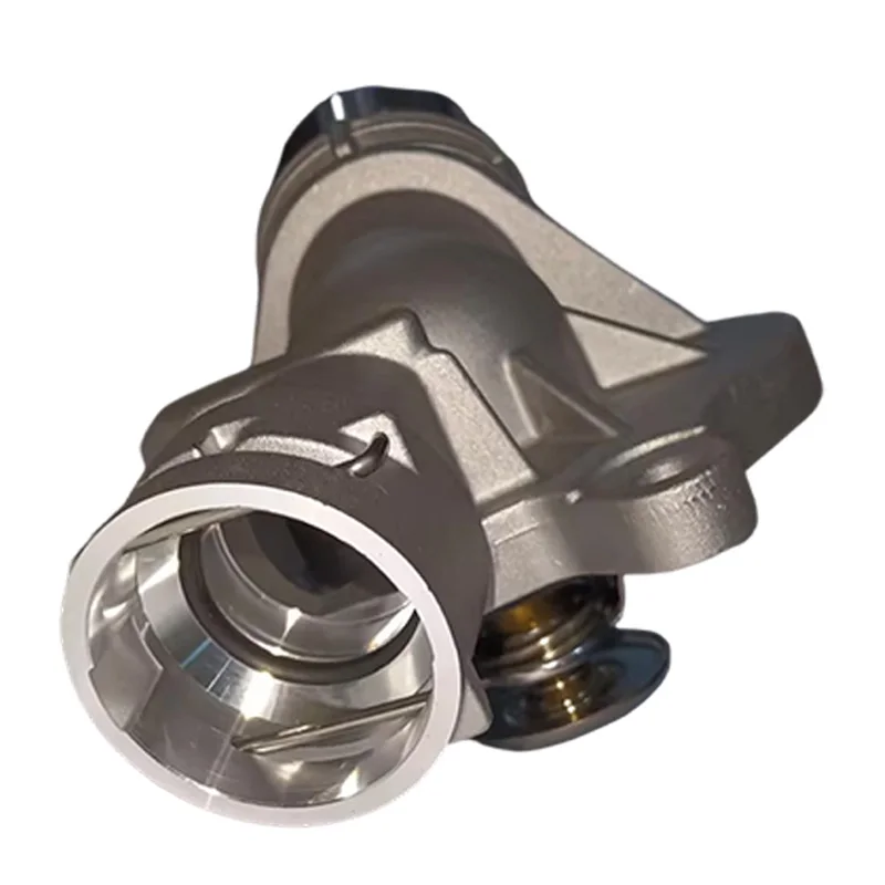 Car Aluminium Thermostat Housing For Bmw M47 M57 Engine Cooling Automobile Replacement Repair Component Auto Maintenance Part