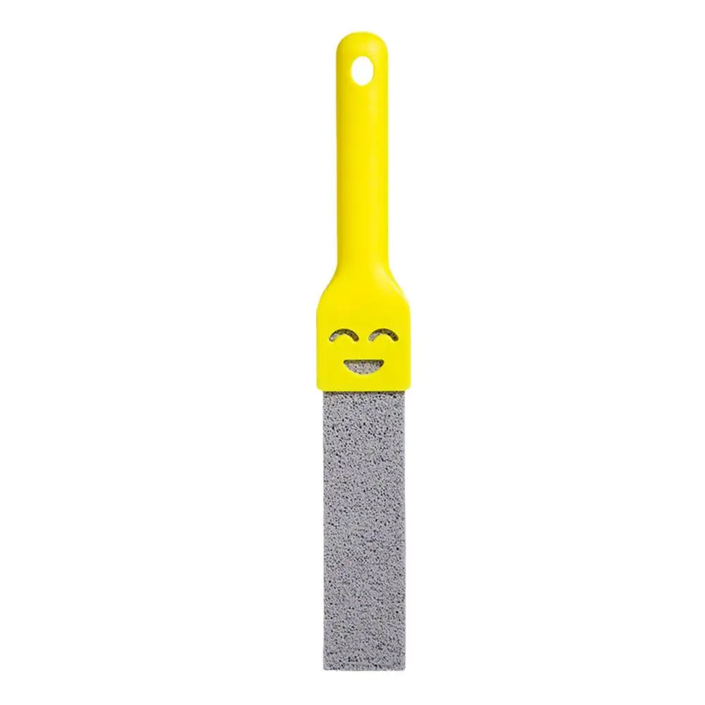 Pumice Cleaning Stick Seat Toilet Stain Removal Bathroom Accessories Yellow Powerful Scale Pumice Stone Brush Scar Househol H8O1