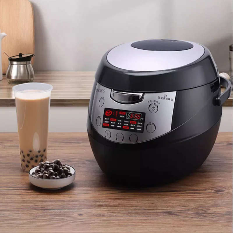 220V 5L/6L Small Gas Tea Pearl Cooking Machine Cassava Ball Pot Sage Rice Cooker