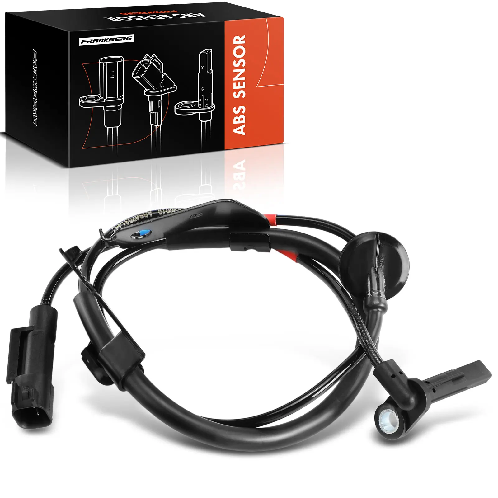 Frankberg 1x ABS Sensor Vorderachse Rechts für Mitsubishi ASX Van Lancer VII VIII Sportback Outlander II III 4670B310 4670A032
