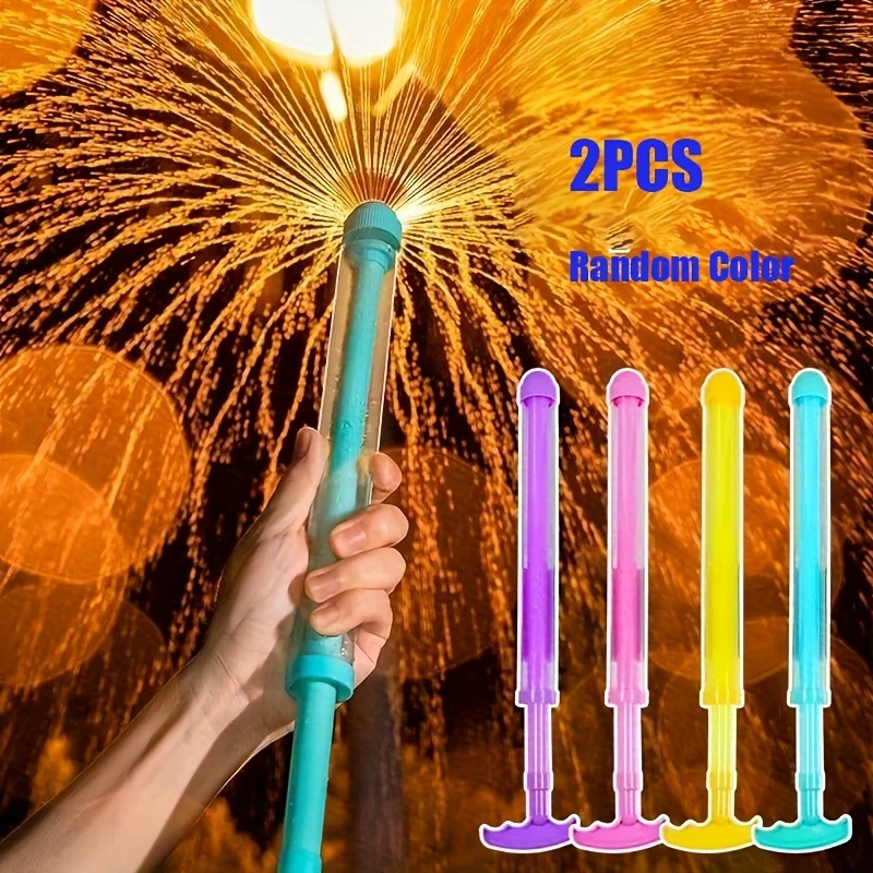 2pcs Random Color Firework Water Gun Toy,Romantic Couple Water Gun,High-Pressure Sprayer,Suitable for Party Games and Activities