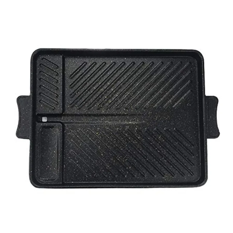 

Корейский стиль с антипригарным покрытием, бездымная прямоугольная сковорода-гриль, противень для выпечки, тарелка для барбекю в помещении и на открытом воздухе