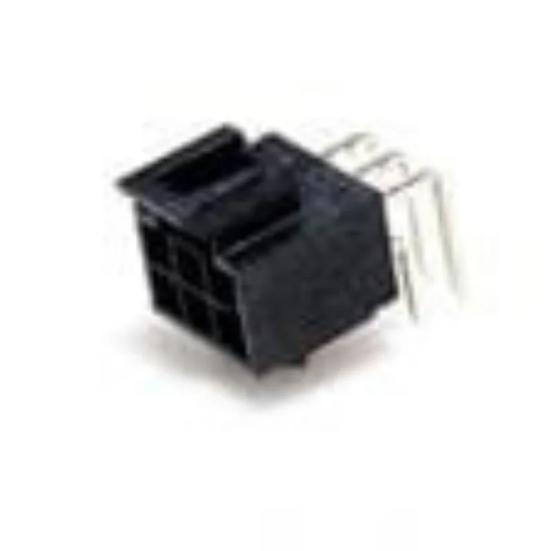 (5 piezas) 1053141206 MOLEX NANOFIT HDR RA DLR 6CKT 15AU BLK