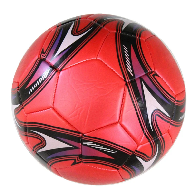 5X Professional Soccer Ball Size 5 Official Soccer Training Football Ball Competition Outdoor Football Red