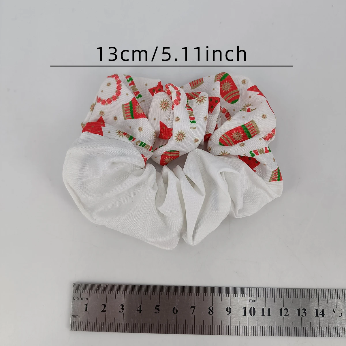 2/5/11 قطعة/الوحدة اكسسوارات النساء الفتيات عيد الميلاد حريري الساتان توك شعر الصلبة مطاطا أنيقة شريط مطاطي أغطية الرأس