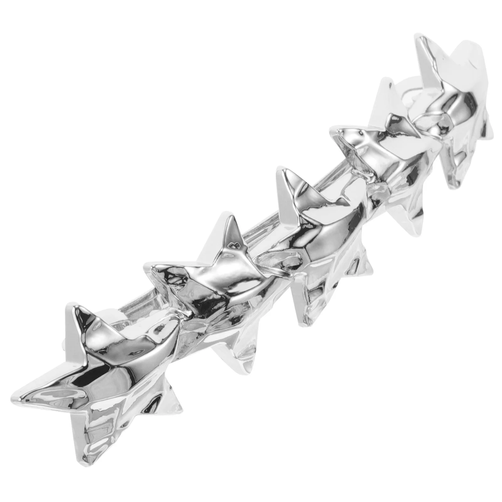 

Vintage Star Hair Clips Bridal Styling Accessories Alloy Spring Mechanism Secure Hold Half Up Styles Wedding Ornaments