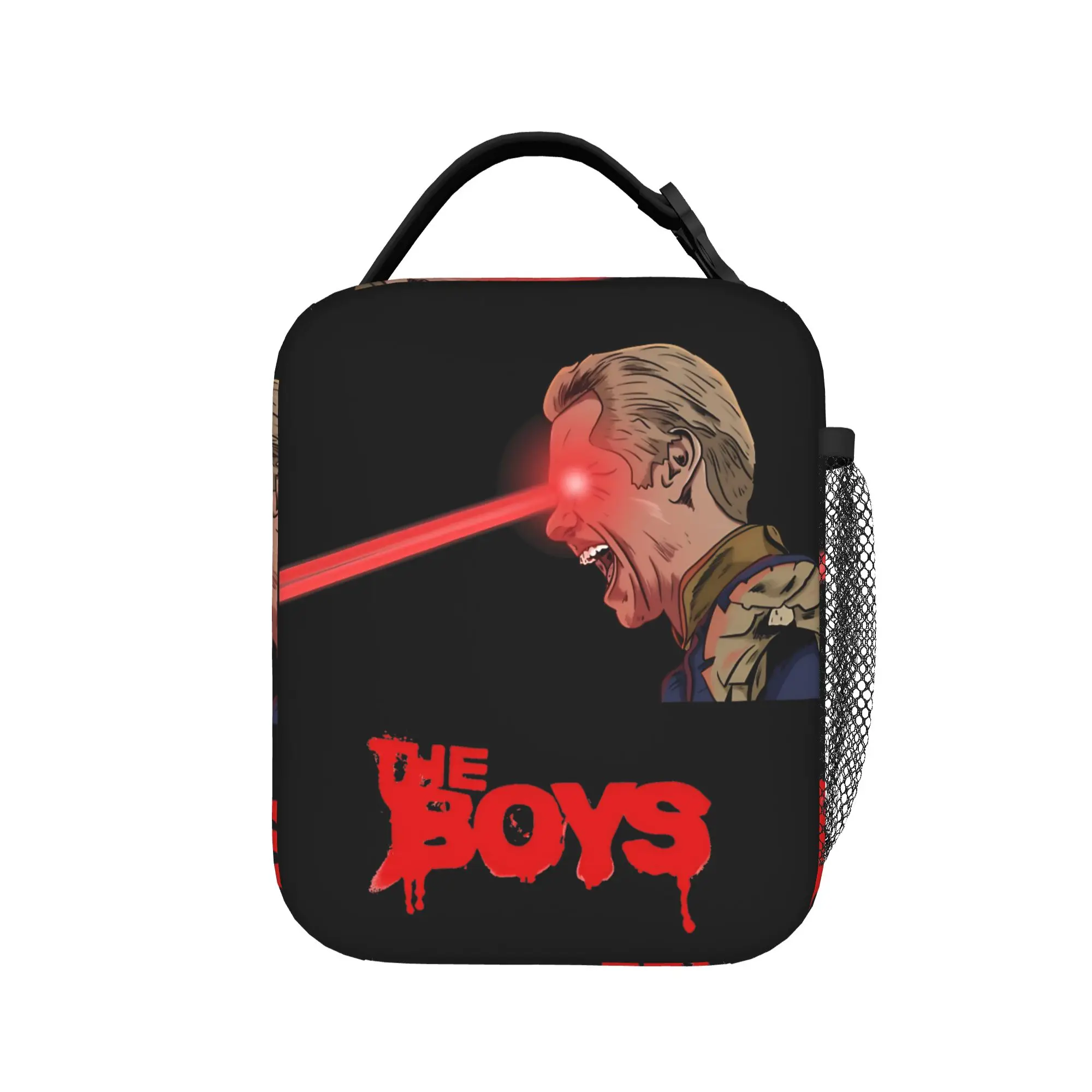 Homelander Laser Eyes The Boys Insulated Lunch Bag Cooler Bag ,Lunch Container  Large Lunch Box Tote Food Handbags School