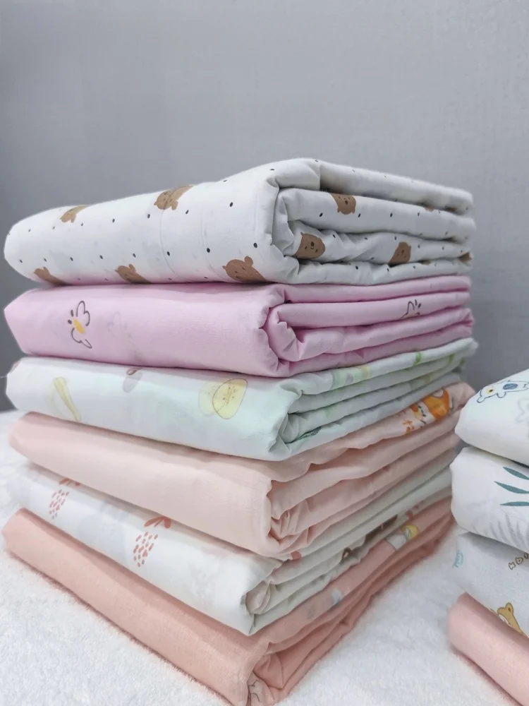 Pure Cotton Fabric Duvet Cover Inner Core Case Bedding Quilt Insert Modern Simple Style All Season Warmth Storage Non-Washable