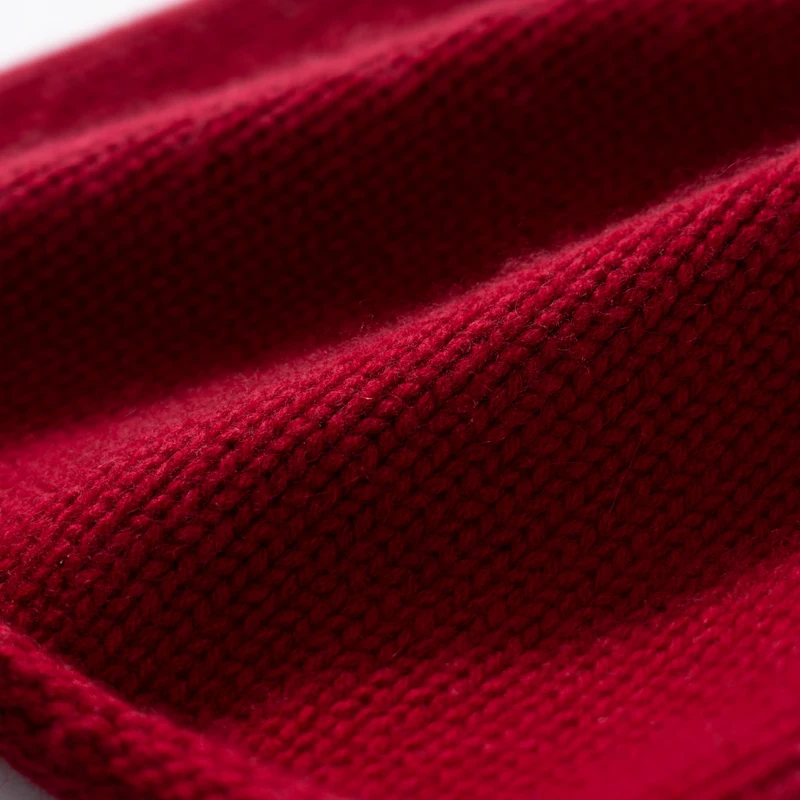 MERRILAMB Hohe Qualität Reinem Kaschmir frauen Winter Dicke Gestrickte Hut Im Freien Weiche Warme Ohrenschützer Aviator Caps Weibliche Bomber Hüte – Detail 29