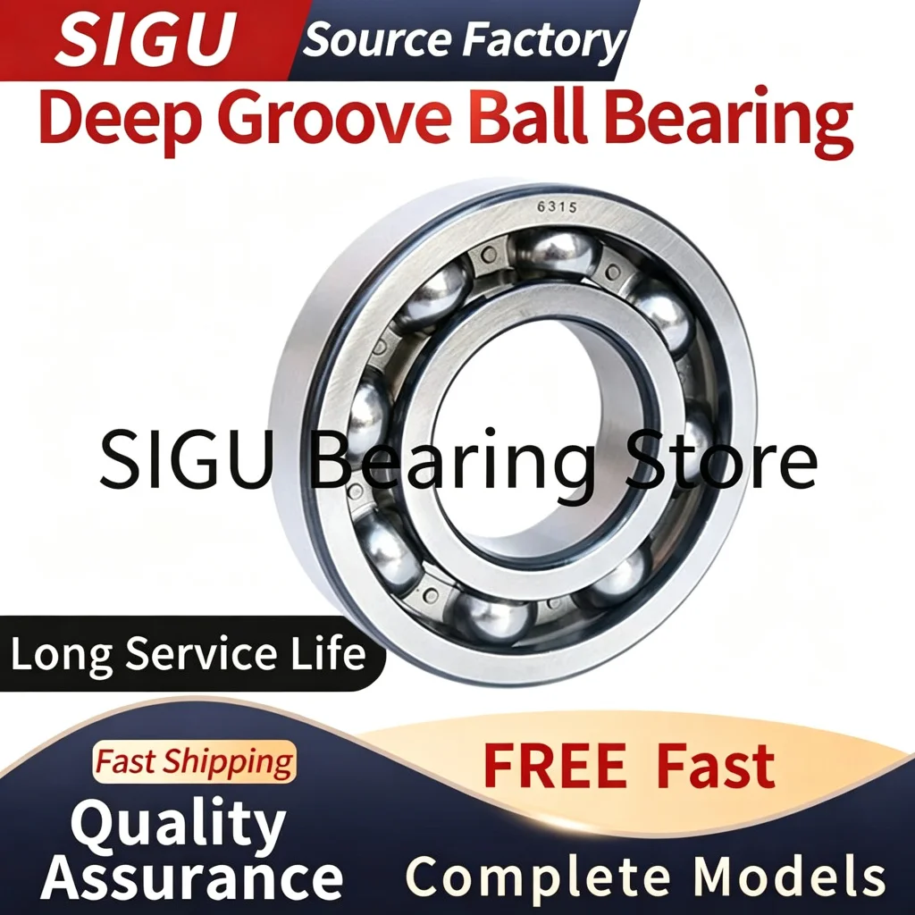 High Speed Deep Groove Ball Bearing, Long Service Life 6403 6404 6405 6406 6407 6408-ZZ/2RS