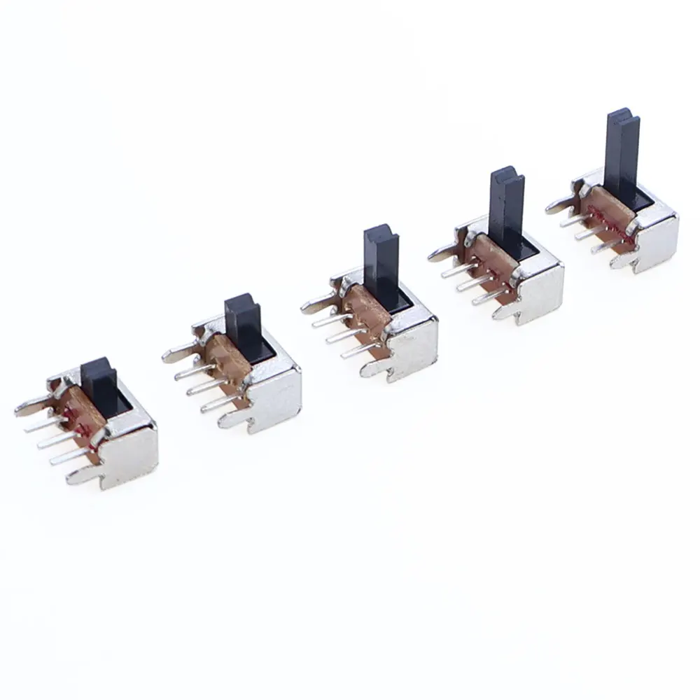 20/50/100/200 Stück SK12D07VG SK12D07 Kippschalter 3PIN PCB 1P2T EIN-AUS Griff Miniatur-Schiebeschalter Seitenknopf Höhe 2/3/5/6/7mm – Detail 7