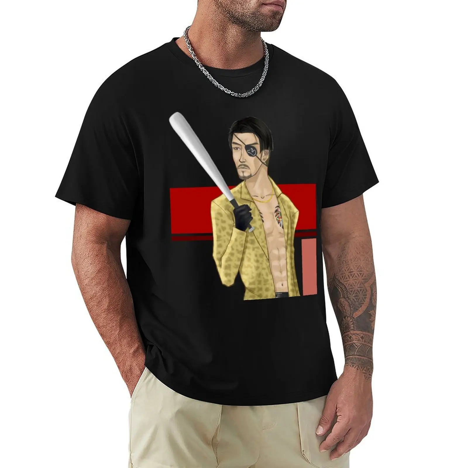 

Majima Goro T-Shirt Funny t-shirt funny meme t-shirts Men's t shirts