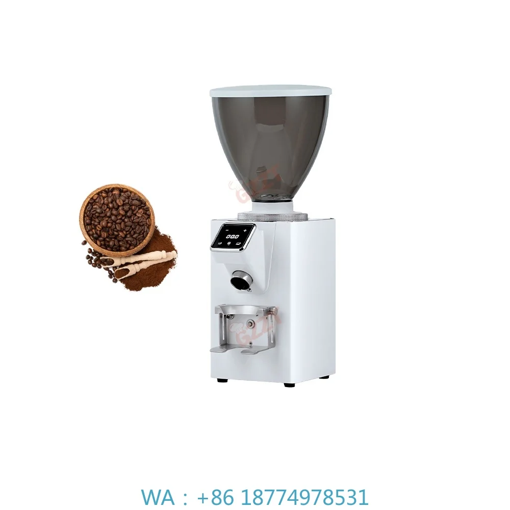 1. One‑key Powder Extraction Espresso Coffee Bean Grinder 64MM Stainless Steel Burr Quick‑Release Burr Design for Barista