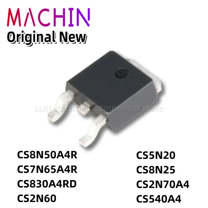 1 pièces CS8N50A4R CS7N65A4R CS830A4RD CS2N60 CS5N20 CS8N25 CS2N70A4 CS540A4 TO252 MOS Fet.